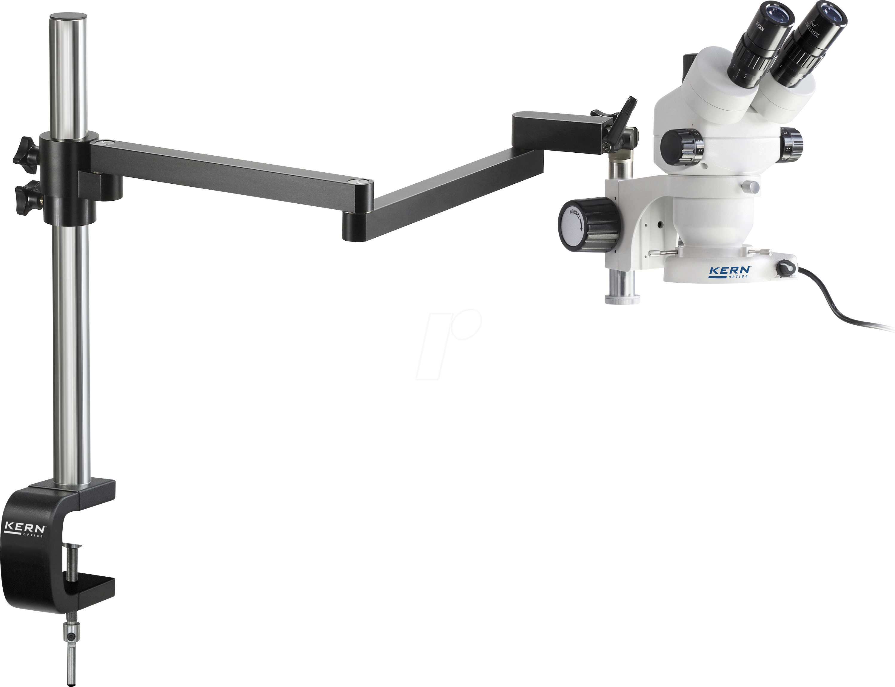 KS OZM 952 - Stereomikroskop, 7x/45x, Auflicht, binokular, Zoom