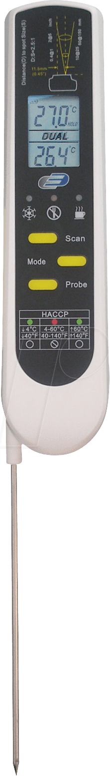 WS 311119 - Einstich-Infrarot-Thermometer DualTemp Pro