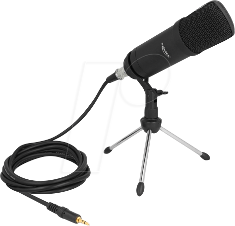 DELOCK 66640 - Mikrofon, XLR/3 Pin Klinke
