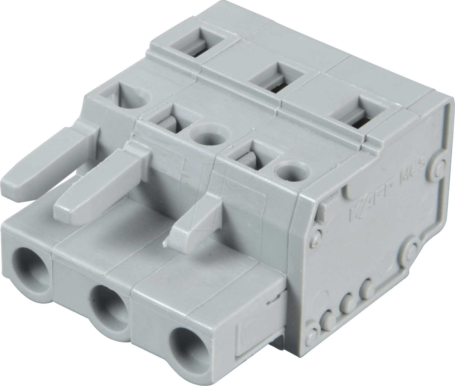 WAGO 231-203 - Federleiste 3-polig, RM 7,5 mm