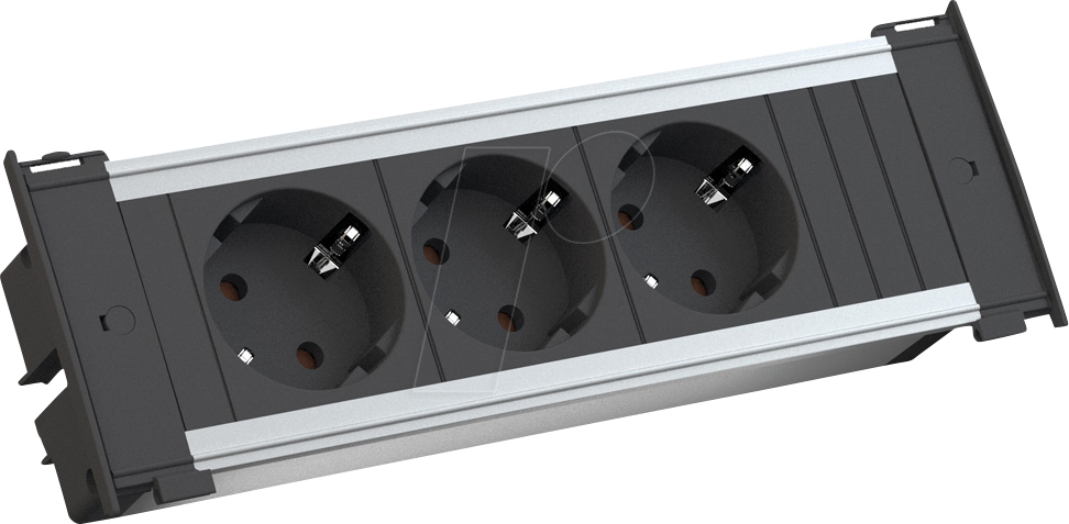 BACH 927.000 - KAPSA Steckdoseneinheiten Small, 3-fach