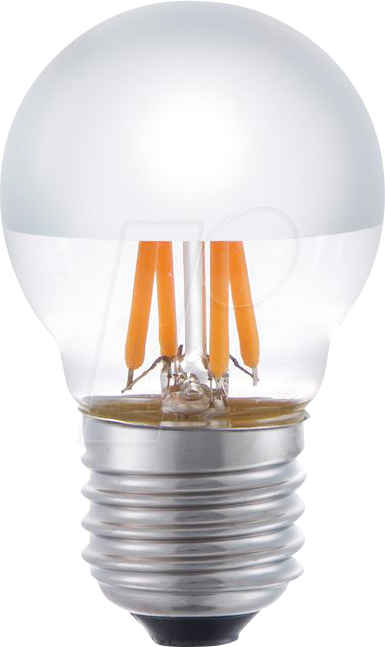 SCHI L277235012 - E27 Spiegel G45x75 350Lm 4W 825 Silber