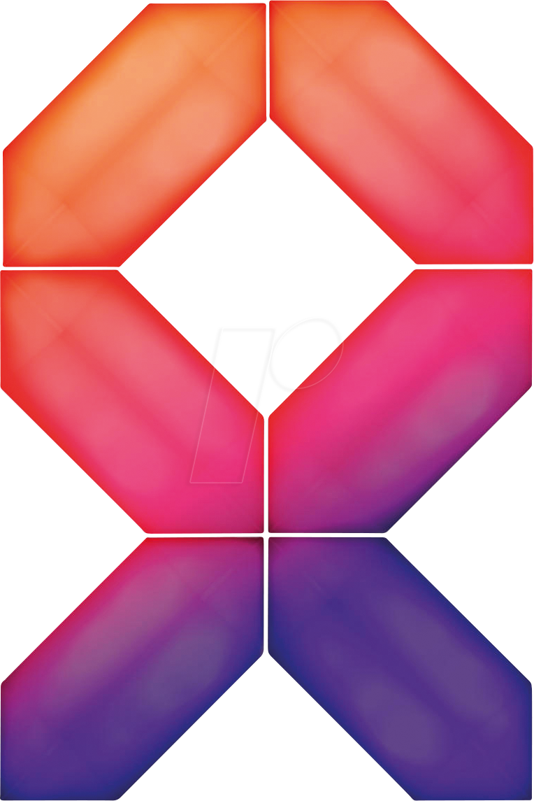 Thumbnail - MLI 21000130 - Smart Light, Leuchte, Magic Panel Hexagon, RGBW, 6er-Set