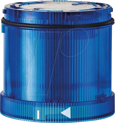 WERMA 644 560 55 - Signalelement, LED Blitzlicht, blau, 24 V DC, KombiSIGN 71