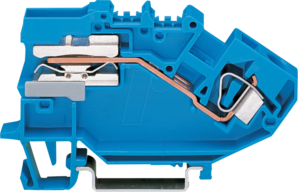 WAGO 782-623 - 1-Leiter-Potentialausgleichsklemme, 6 mm², 6,00 mm², grau