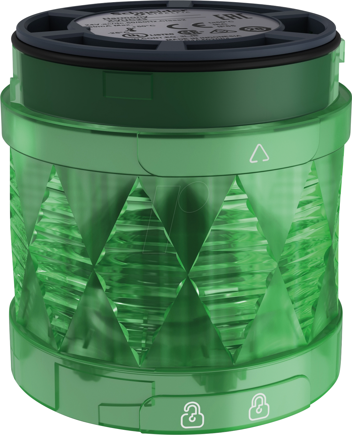 XVUC43 - LED-Leuchtelement, grün, Blinklicht, 24V, für Signalsäule XVU