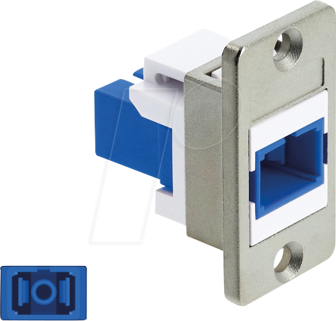 DELOCK 91095 - SC Simplex Einbaubuchse / Buchse