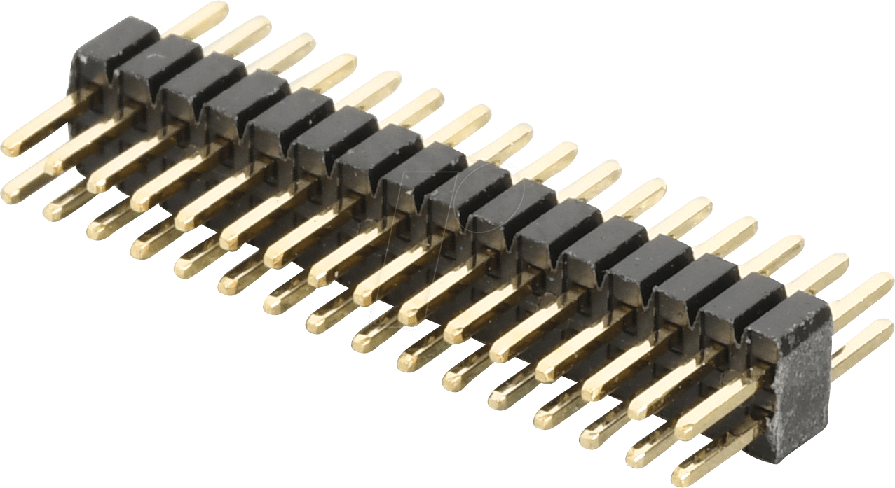 BKL 10120636 - Stiftleiste 1,27mm 2x16 gerade