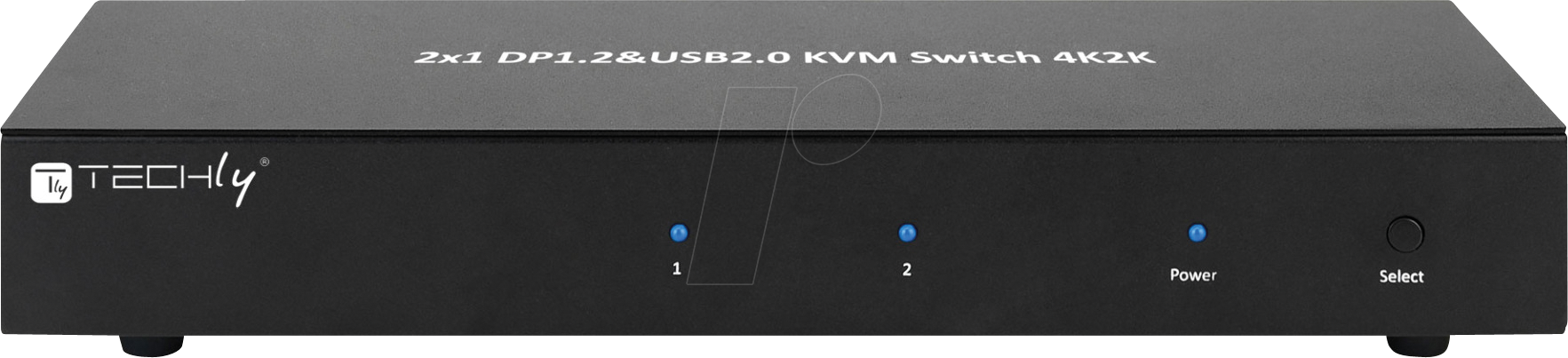 IDA-DP-KVM2 - KVM-Switch, DisplayPort, 2-Port, Dual-View
