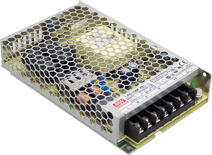 MW LRS-150F-5 - Schaltnetzteil, geschlossen, 110 W, 5 V, 22 A