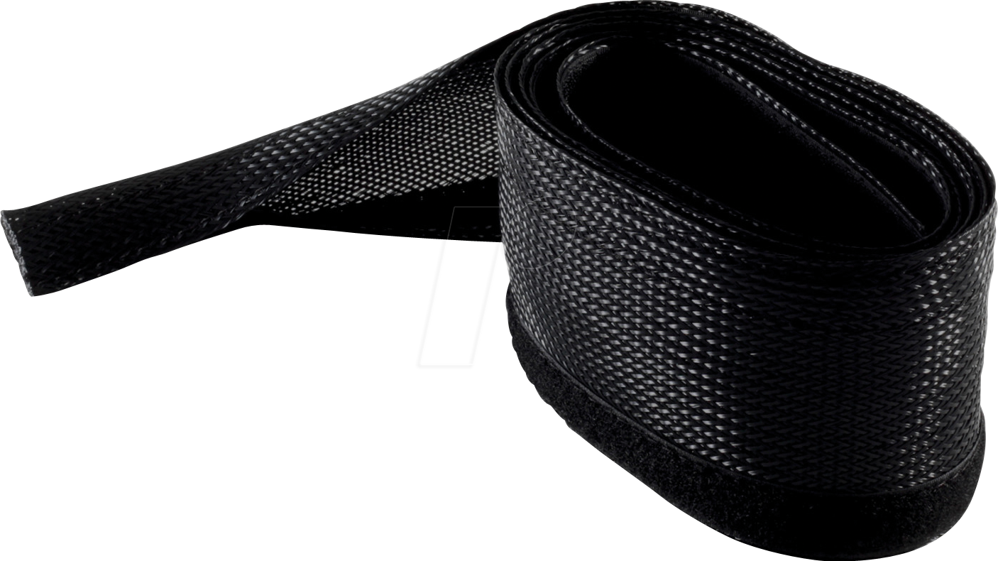 SHVP BS35090-2 - Kabelkanal, flexibel, schwarz, 32mm, 2,0m