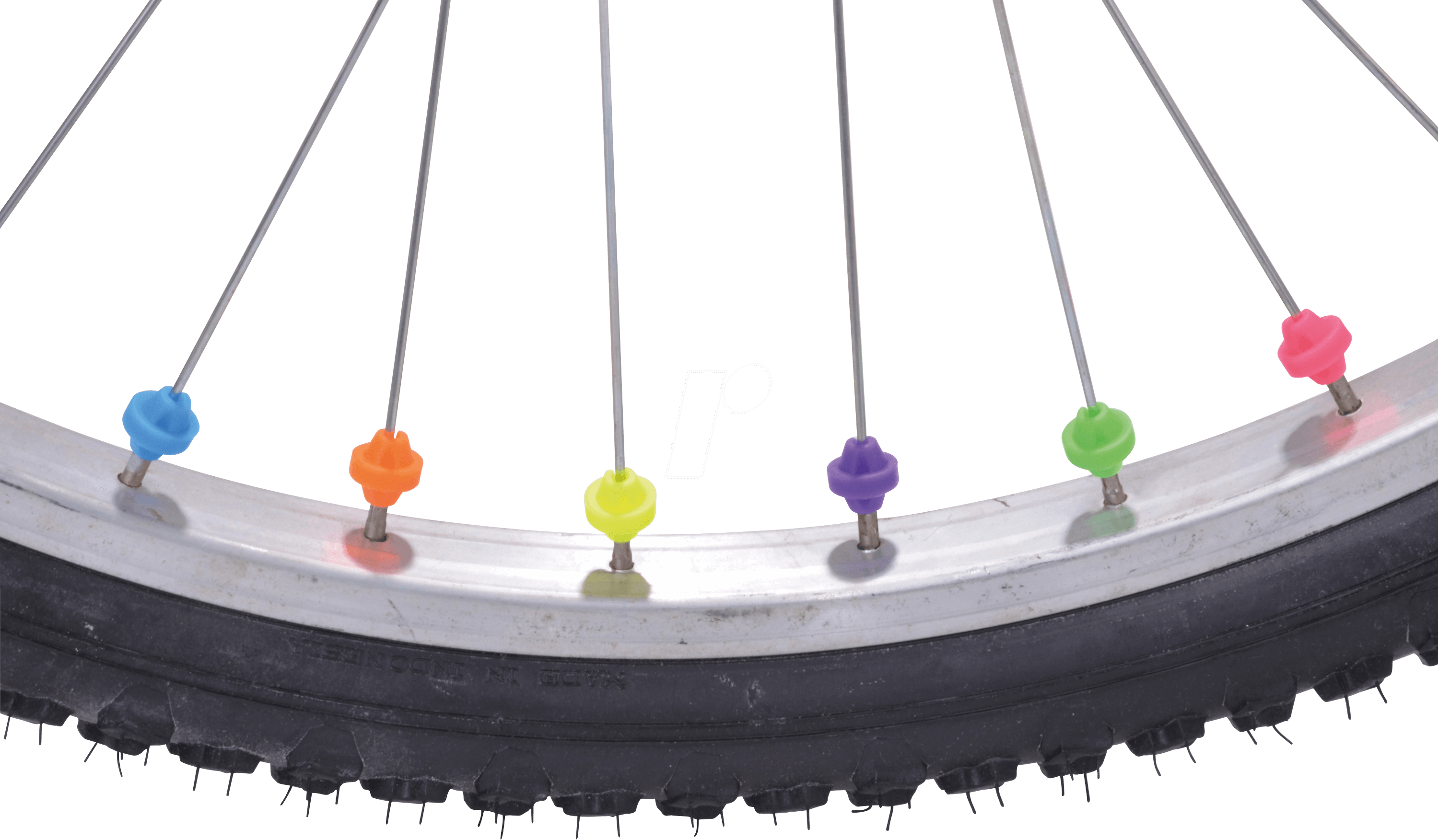 BIKE 46712 - Bike - Speichen Dekoration, rund, 36 Stück, 6 Farben