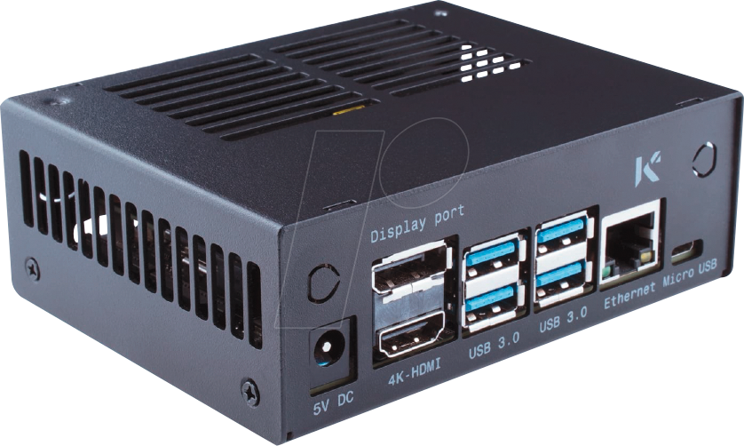 JETSON NANO CAS2 - Gehäuse für Jetson Nano, schwarz