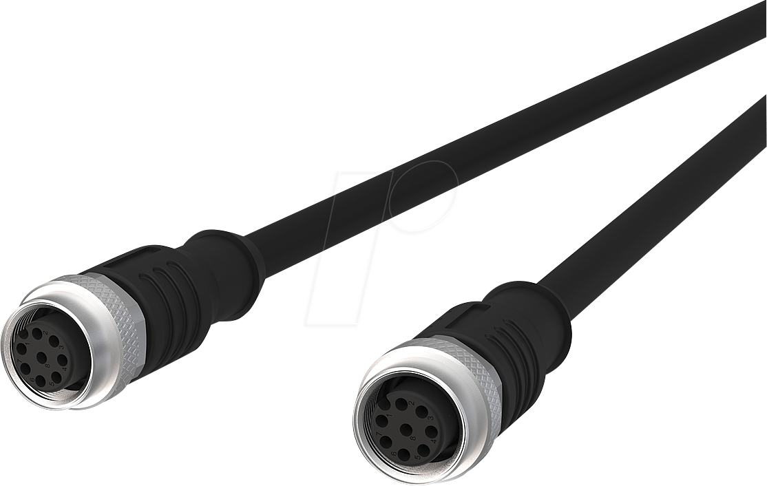 MC 142MEA22020 - Sensorleitung, M12, 8 pol, Ku > Ku, 2 m