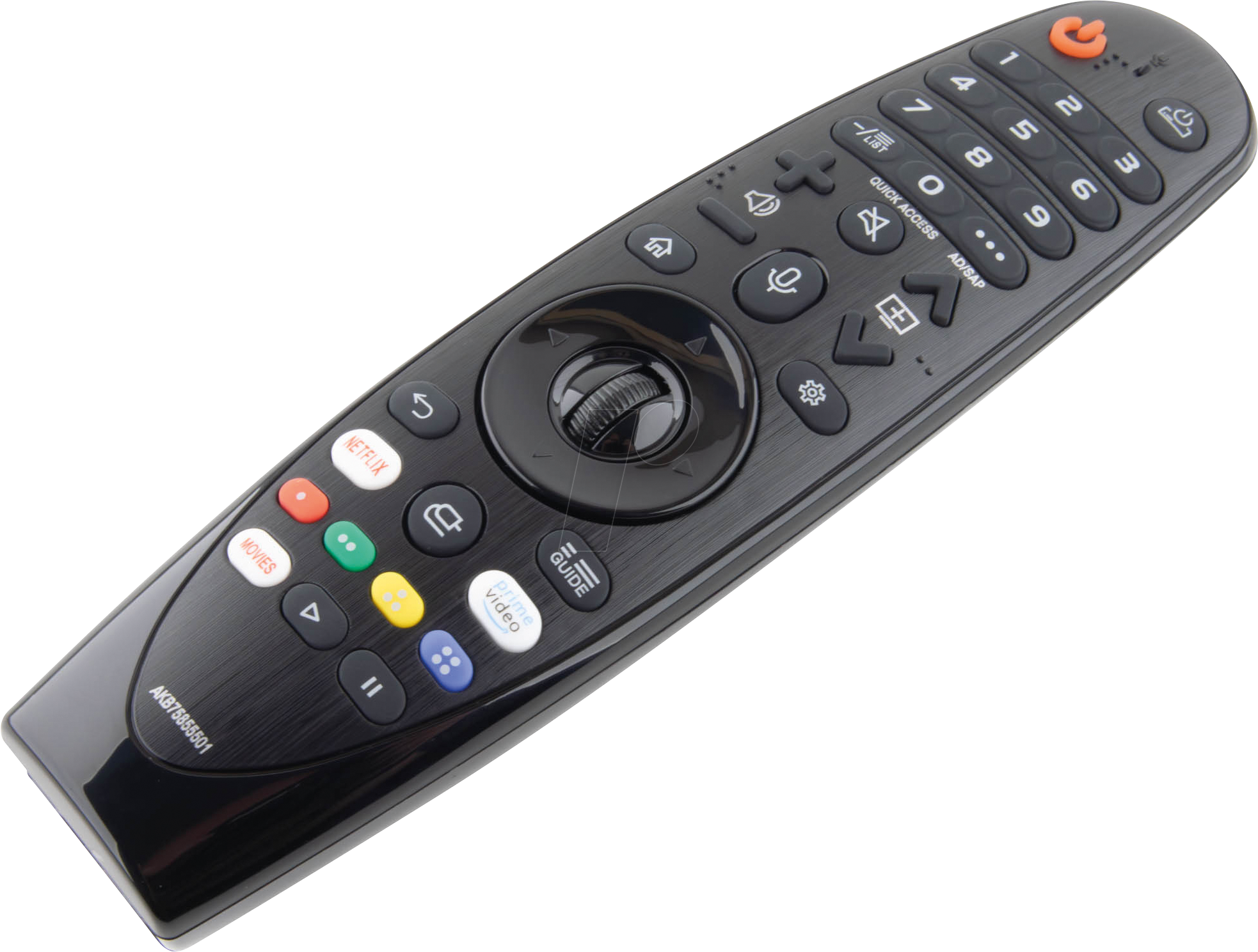 MAHA 63885 - Ersatzfernbedienung für LG MR20GA / AKB75855501 mit Air Mouse Bl