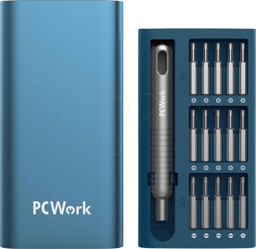 PCW 08 A - Bit-Satz, 30-teilig gemischt, Präzisionsschraubendreher