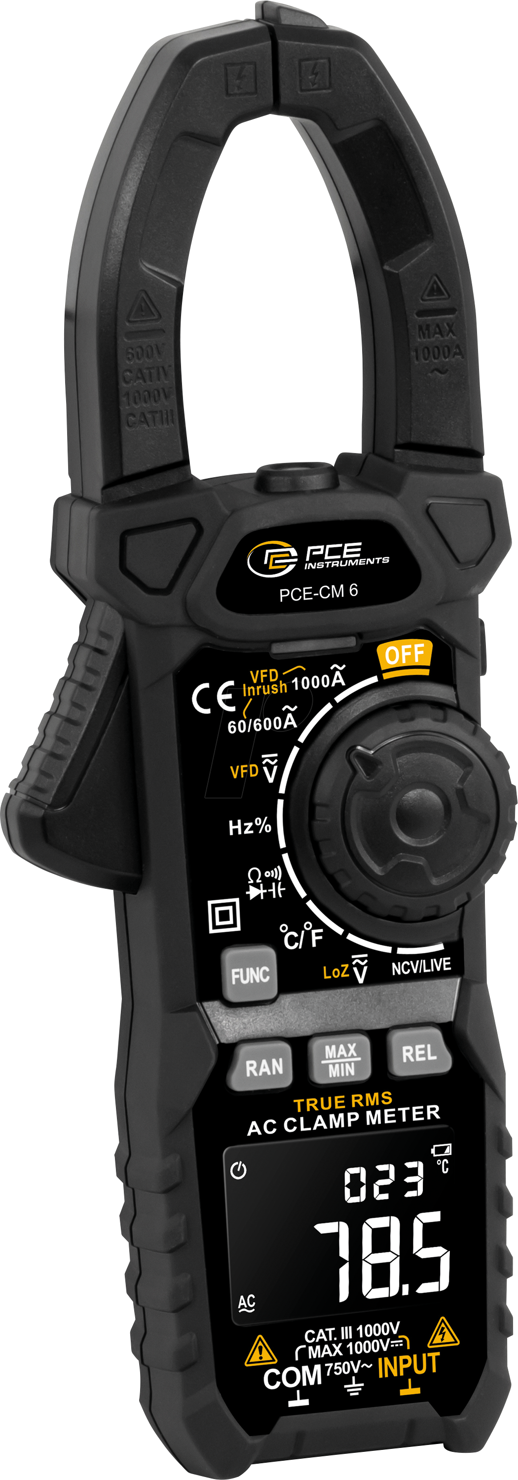 PCE CM 6 - Digitale Stromzange PCE-CM 6
