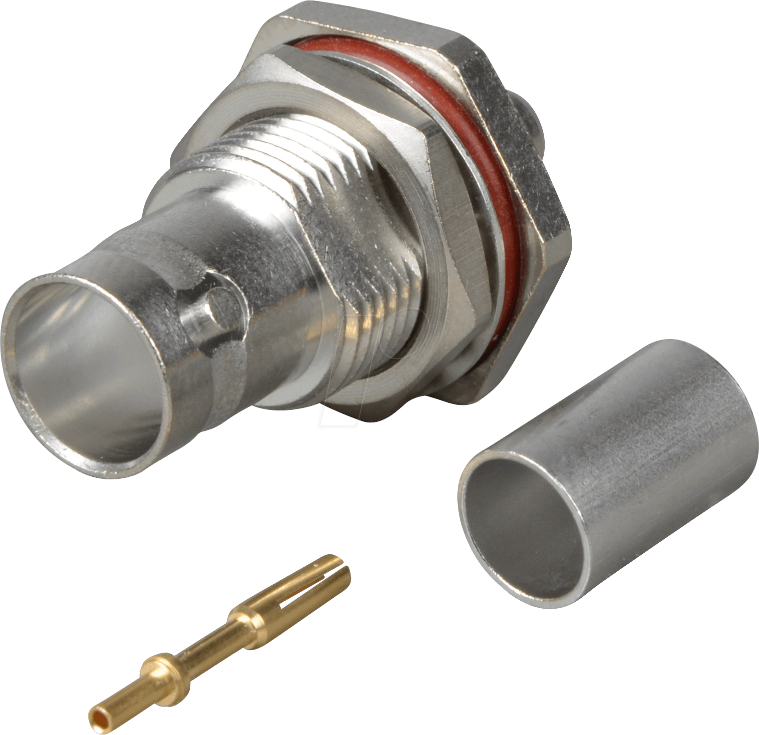 R142 334 700 - BNC-Buchse RG59 HDTV, gerade, crimp