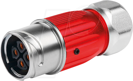 GC IC03-20P403 - Industrie-Buchse - S3 - Power, 4-Pin