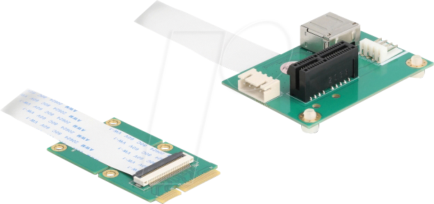 DELOCK 64345 - Konverter Mini PCIe Stecker > PCI Express x1