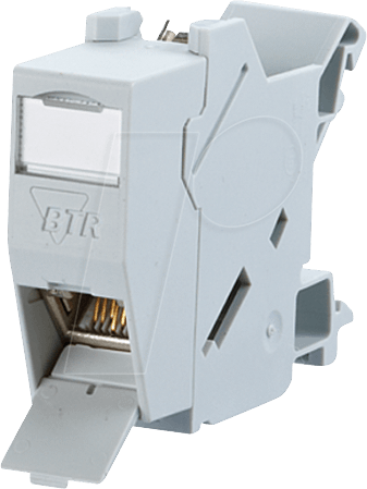 BTR 1309426003-E - 1x RJ45 Buchse IP20 CAT.6A, Hutschienemontage