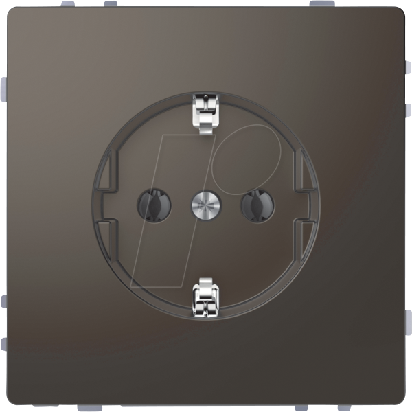 ME MEG2301-6034 - Schutzkontakt-Steckdose, Anthrazit, System Design
