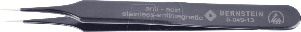 Thumbnail - BERN 5 049 13 - SMD-Pinzette, gerade, sehr fein, 110 mm, ESD