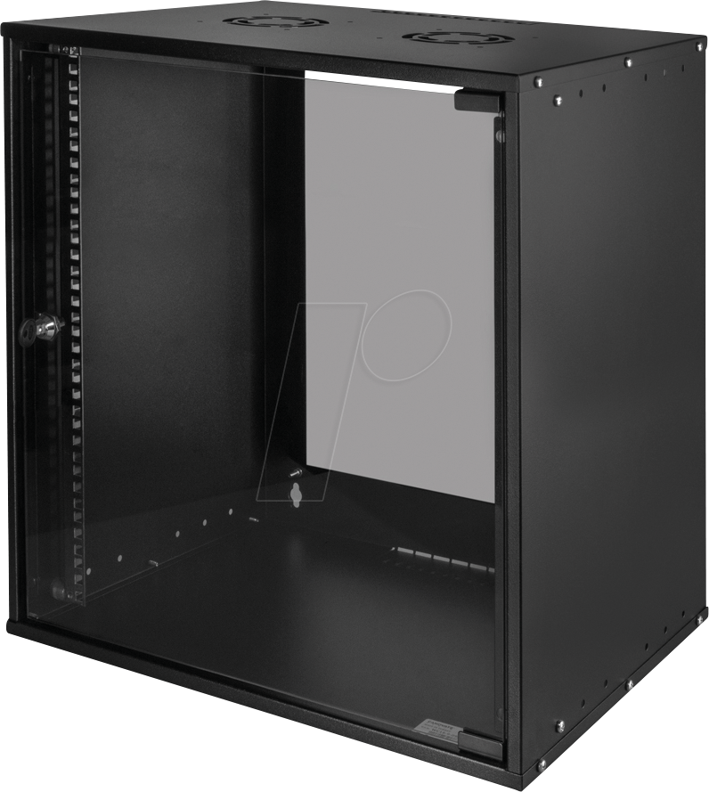 LOGILINK W12C55B - 19'' Wandschrank ECO, 12 HE, montiert, schwarz