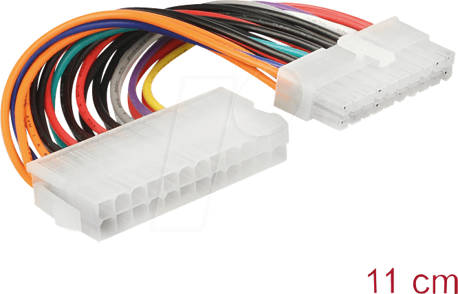 AK ATX 24B20SDEL - Netzteiladapter 24pol Buchse auf 20pol Stecker