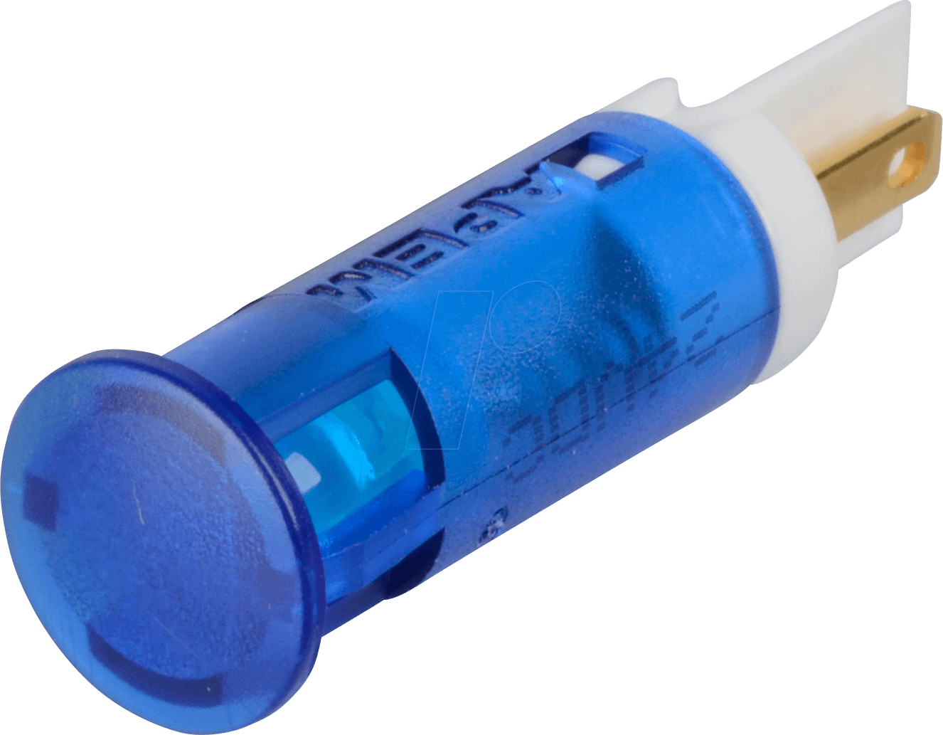 APM QS101 B24 - LED-Signalleuchte, blau, 24 V, Ø 10 mm, rund, FASTON