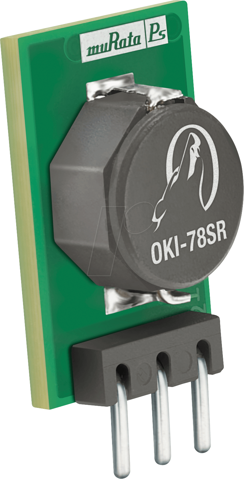 Thumbnail - OKI515W36C - DC/DC-Wandler OKI 78SR, 8 W, 5 V, 1500 mA, SIL, Single