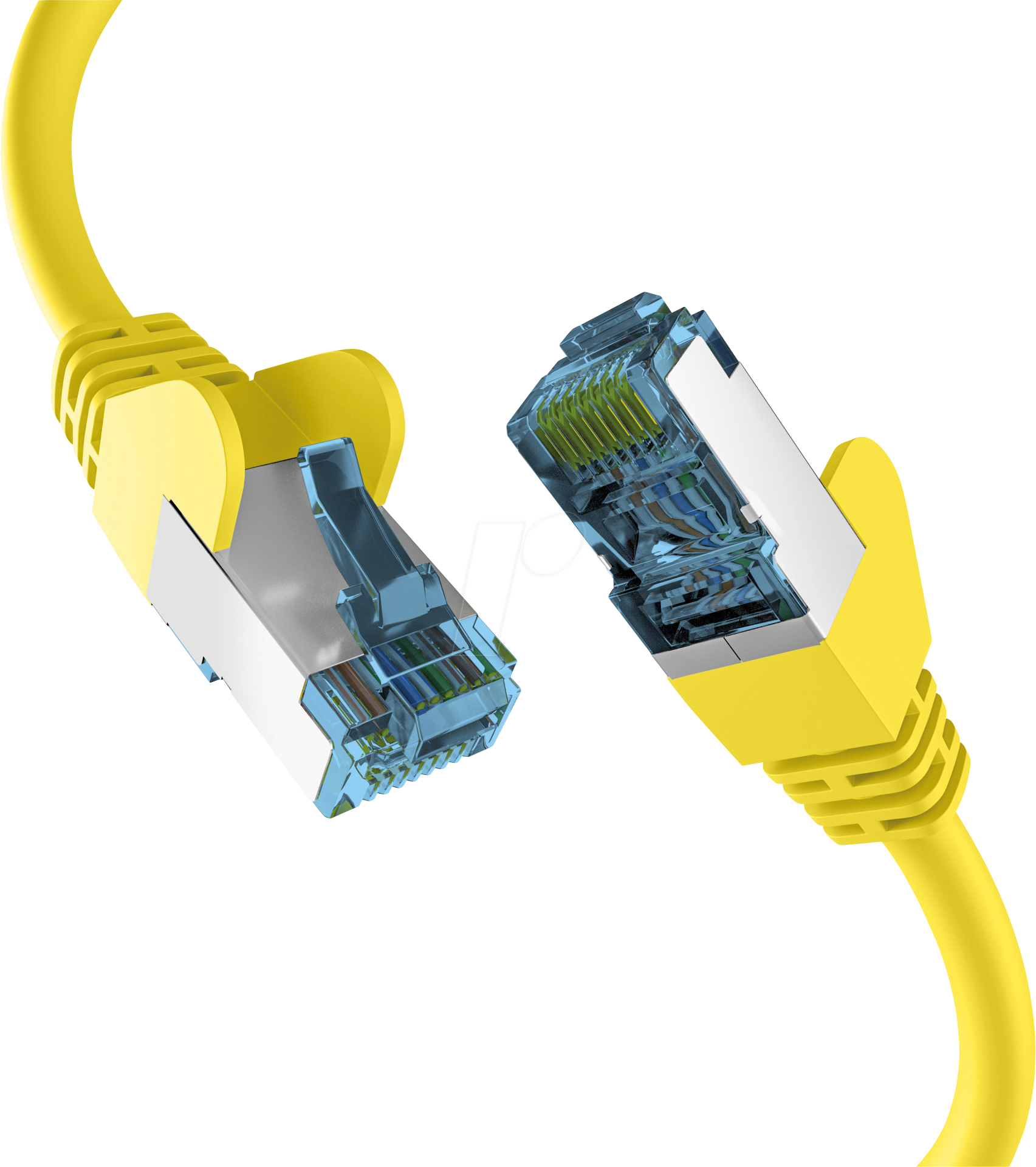 Thumbnail - EFB EC020200179 - Patchkabel, Cat.7 Rohkabel, S/FTP PiMF, 1 m, gelb