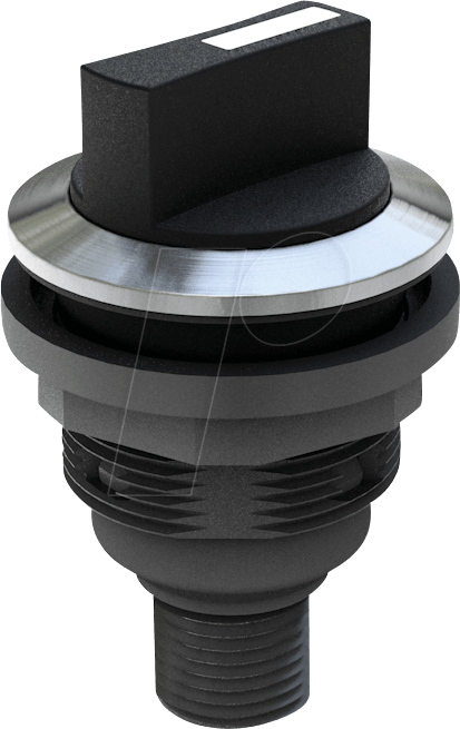 SVASTBIIC009 - Wahlschalter - 2 S, Edelstahl