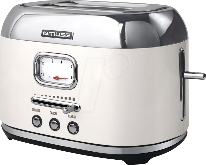 MUSE MS-120 SC - MUSE Edelstahl-Toaster beige MS-120 SC