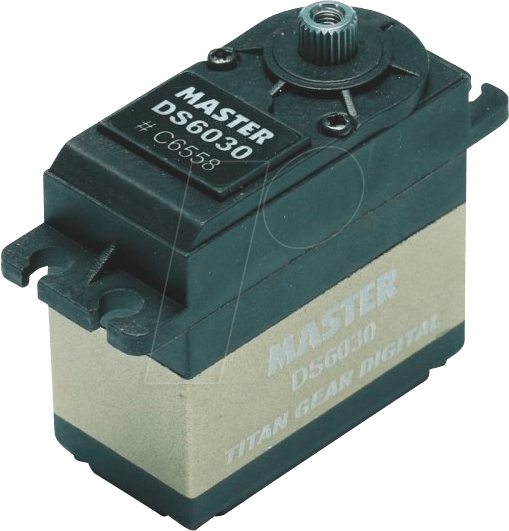 Thumbnail - MASTER DS6030 TG - Standardservo, 10 kg, Digital, Titangetriebe