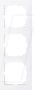 EL MPU 4030-3625 - M-PURE, Rahmen, 3-fach, aktivweiß, glänzend