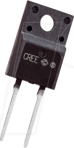 C3D03060F - SiC-Schottkydiode, 600V, 2A, TO220AC-Fullpak