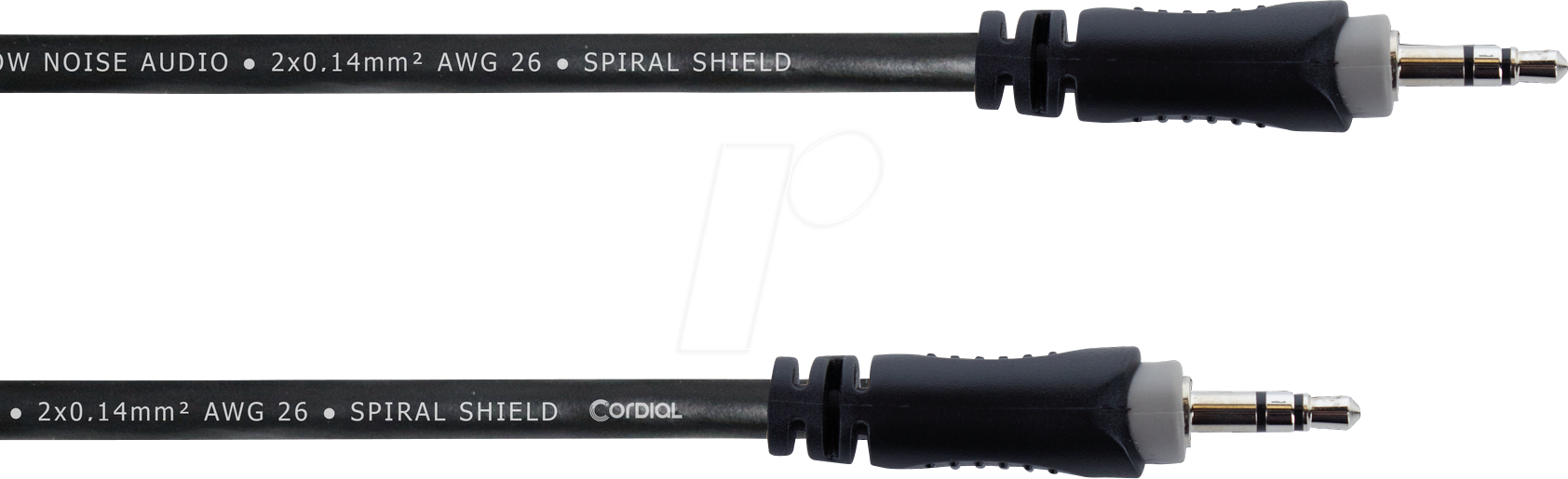 ES 1 WW - Audio Kabel, 3,5 mm Stereo Klinke, 1 m