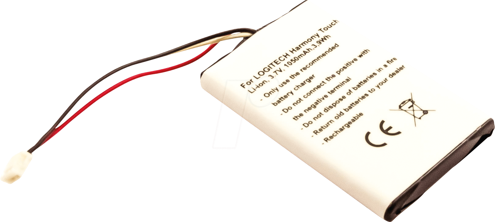 AKKU 30673 - Ersatzakku, Logitech 915-000198, Li-Ion, 1050 mAh