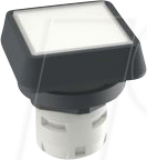 RAFI 1.30.070011 - RAFIX 16, Leuchtdrucktaster, flache, quadratisch, klar