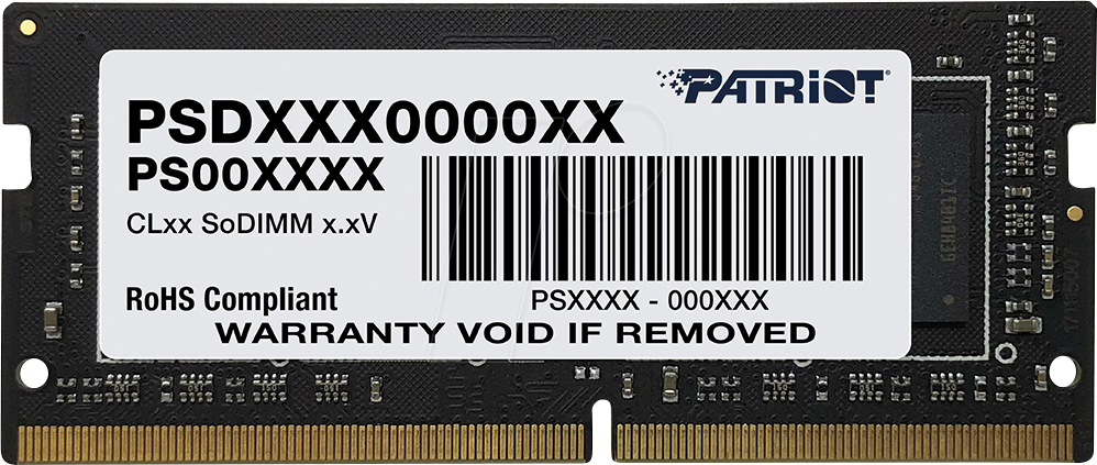 Thumbnail - 41PA0824-1019SL - 8 GB SO DDR4 2400 CL19 Signature Line
