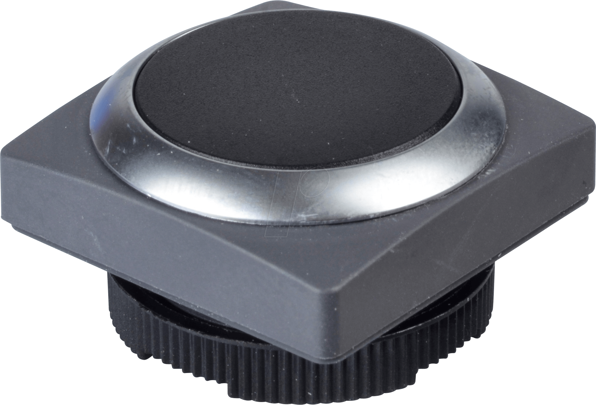 RAFI 38.99.54 - FS+ 22 - Drucktaster - quadrat + Schutzkappe, sw/sw