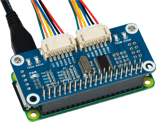 RPI SHD SERIAL - Raspberry Pi Shield - Serielle Erweiterung, SC16IS752