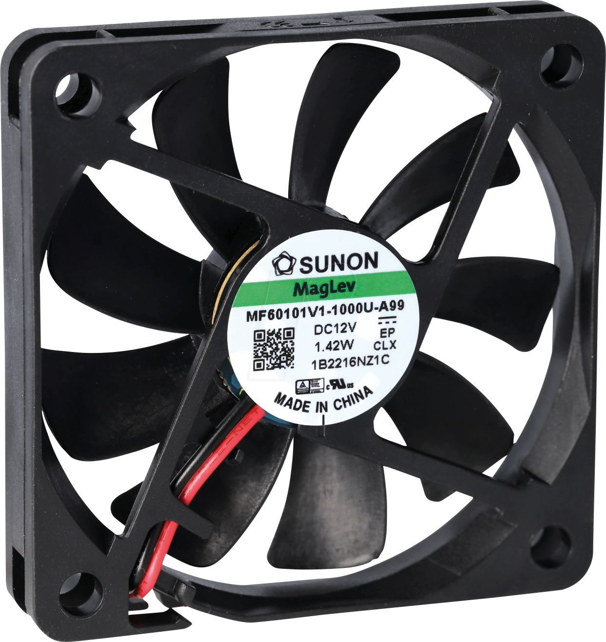 MF60101V31000UF9 - Lüfter, 12 VDC, 60x60x10mm, Serie MB