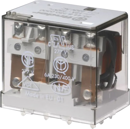 FIN 56.44.9 48V - PCB Leistungsrelais, 2 CO, 48 V DC