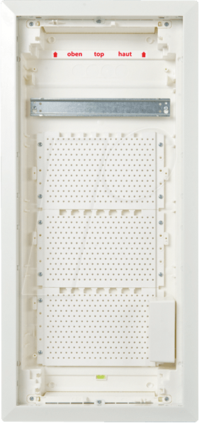 JUMBO 48 K - Kommunikationsverteiler Jumbo, 4-reihig, Unterputz, Hohlwand