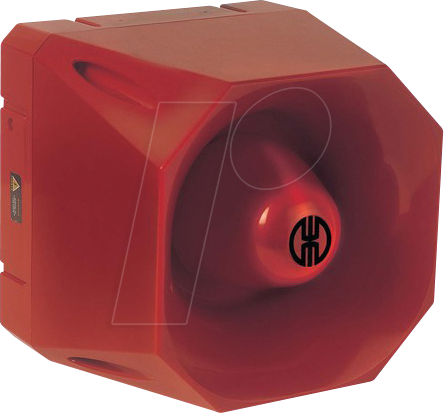 WERMA 14200055 - Mehrtonsirene WM 42 Töne 18-30VDC RD