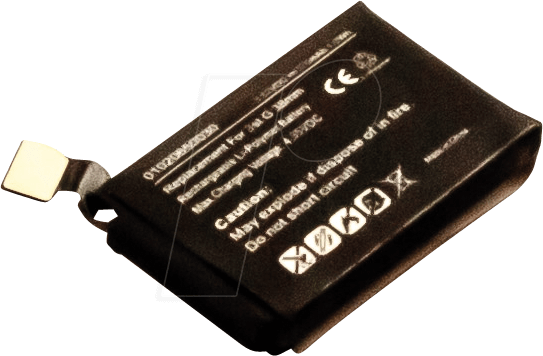 Thumbnail - AKKU 31075 - Ersatzakku, Apple Watch 3 38 mm, Li-Po, 270 mAh