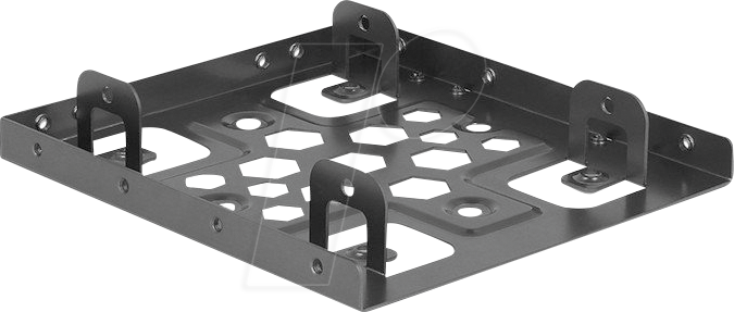 DELOCK 21324 - Aluminium Einbaurahmen 2 x 2.5'' zu 3.5''