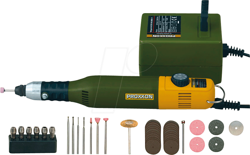 PROXXON 28515 - Bohr- und Fräsgerät, Set, MICROMOT, 60/E, 40 W